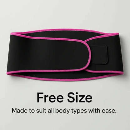 Adjustable Waist Trimmer Belt Sweat Enhancing Tummy Control