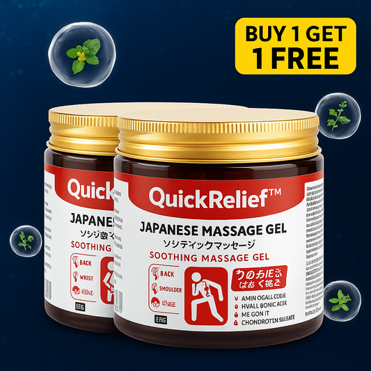Japanese Pain Relief Gel – Buy 1 Get 1 FREE