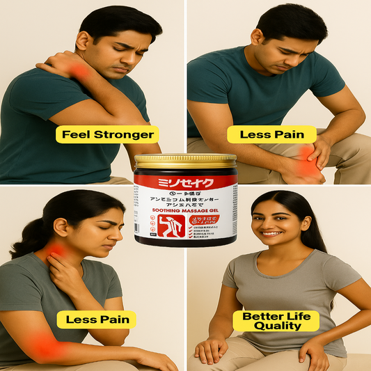 Japanese Pain Relief Gel – Buy 1 Get 1 FREE