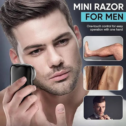 Electric Mini Razor Rechargeable Shaver for Men